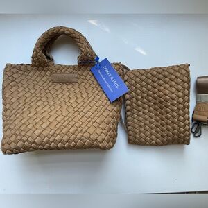 Parker & Hyde Tan Woven Tote Bag - New
